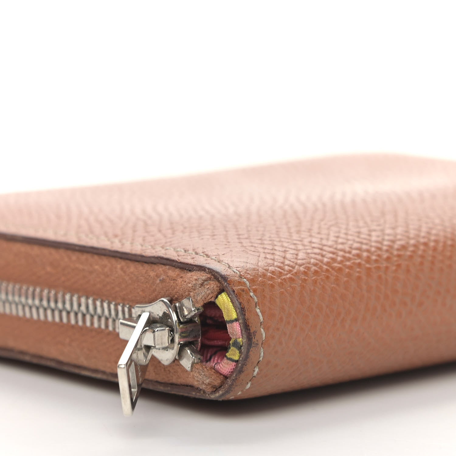 Hermes Epsom Silk'in Compact Wallet Gold 8 of 9