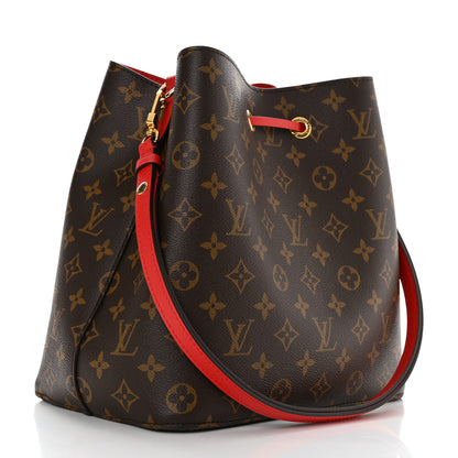 Louis Vuitton Monogram Neonoe MM Coquelicot 2 of 10