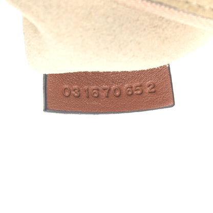 Chloe Suede Calfskin Medium Faye Shoulder Bag Tobacco 7 of 11