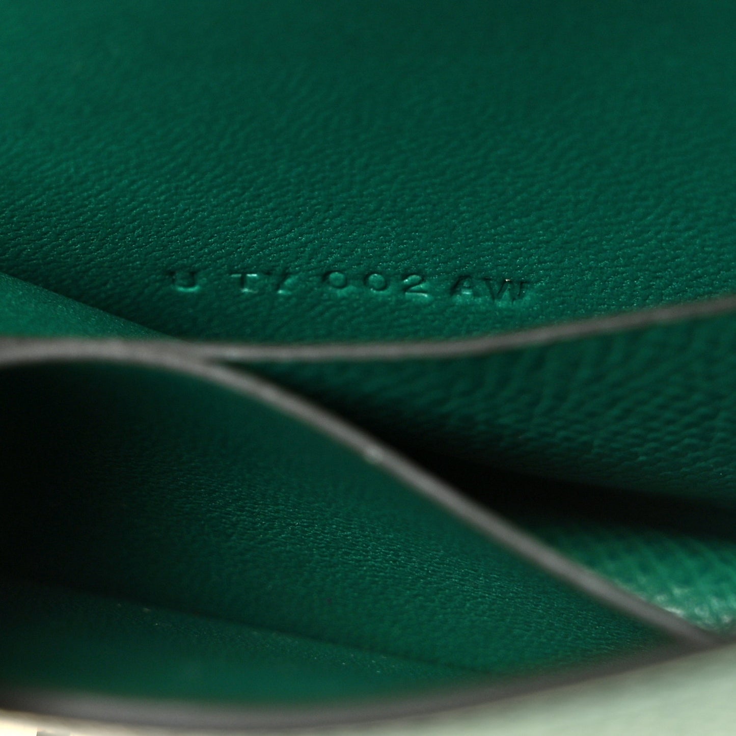 Epsom Constance Slim Wallet Vert Jade