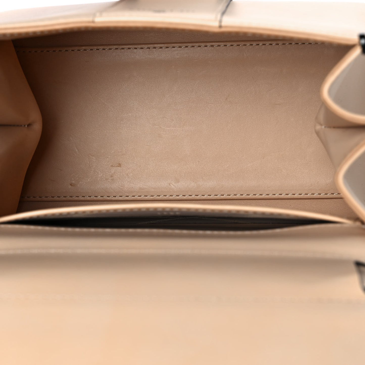Calfskin Mini Brillant Satchel Nude