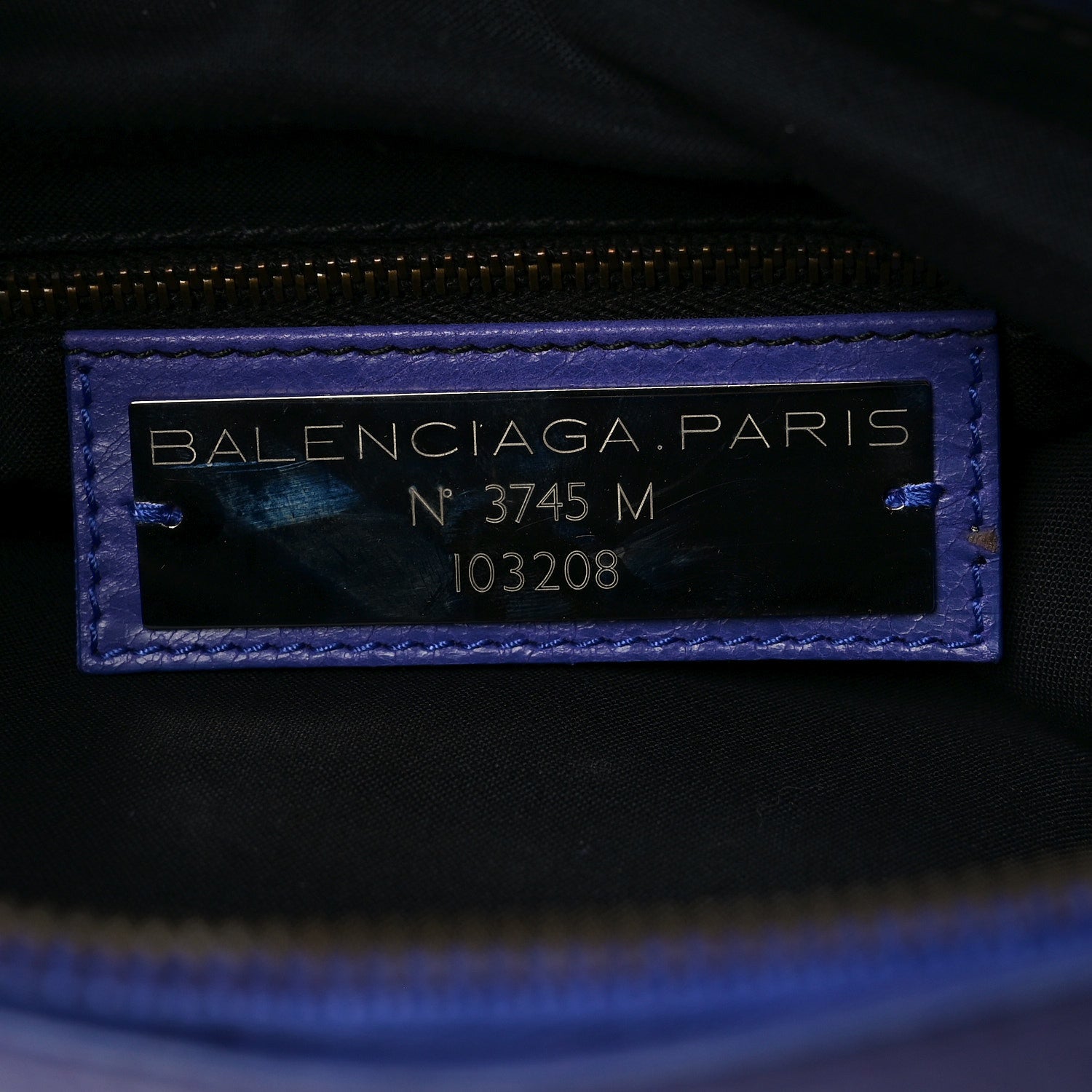 Balenciaga Agneau Classic Hardware First Bleu Lavande 6 of 9
