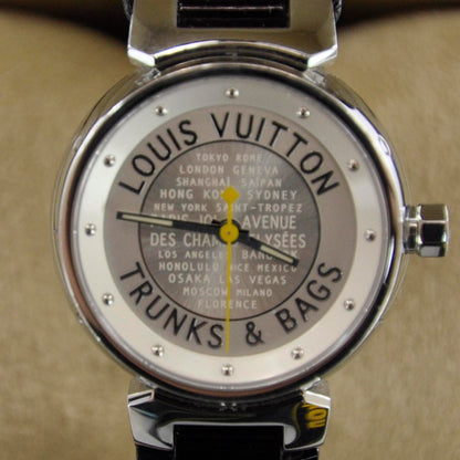 Louis Vuitton Stainless Steel Vernis 28mm Tambour Trunks and Bags Quartz Watch 4 of 11