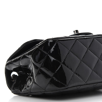 Chanel Patent Calfskin Quilted Mini Square Flap So Black 8 of 10