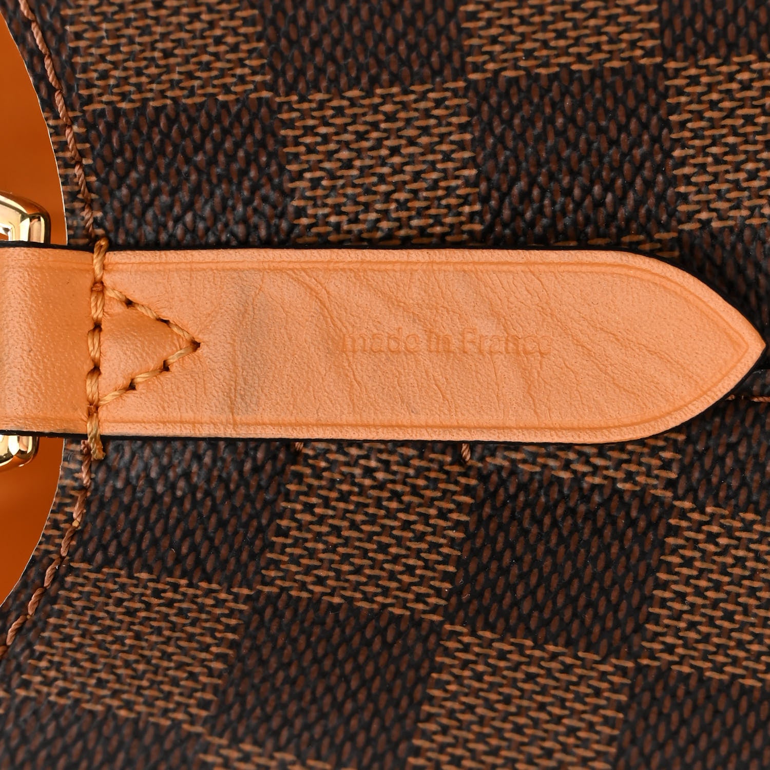 Louis Vuitton Damier Ebene Neonoe MM Safran 7 of 11