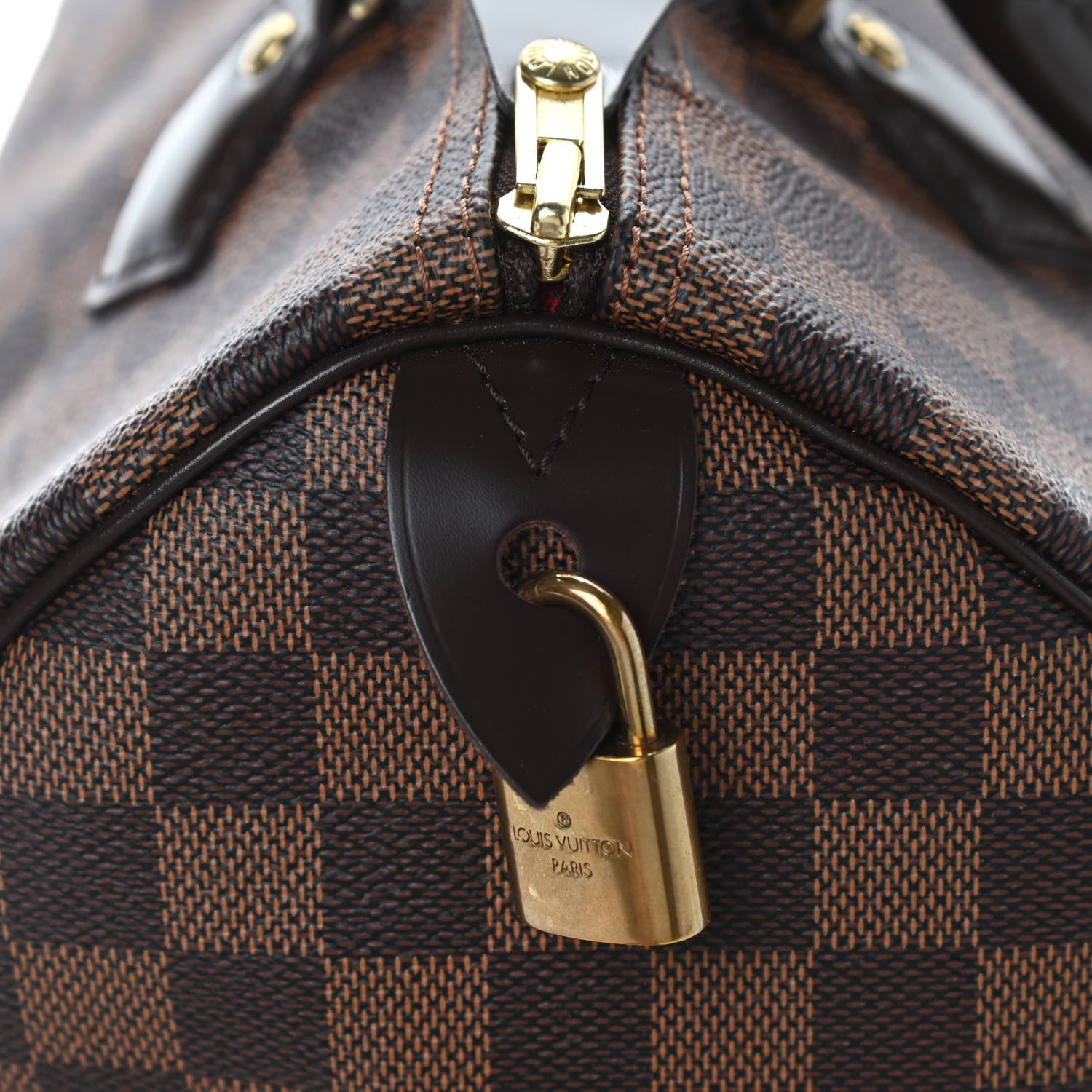 Louis Vuitton Damier Ebene Speedy 30 9 of 13