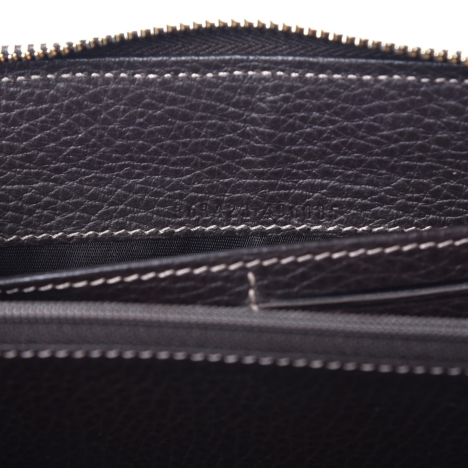 Gucci Crystal Monogram Zip Around Wallet Brown 7 of 8