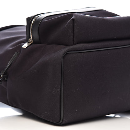 Saint Laurent Canvas Logo City Backpack Navy 9 of 12