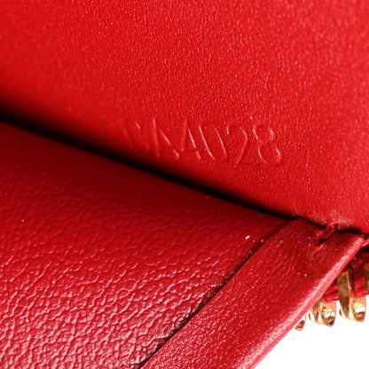 Louis Vuitton Vernis Zippy Organizer Wallet Pomme D'Amour 7 of 8