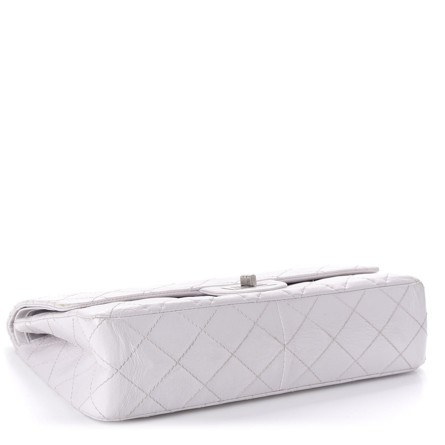 Aged Calfskin 50th Anniversary 2.55 Reissue 227 White