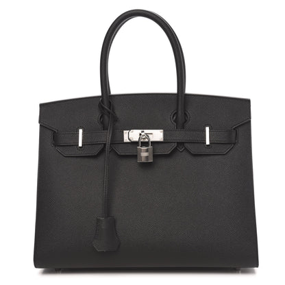 Hermes Epsom Birkin Sellier 30 Black 1 of 10