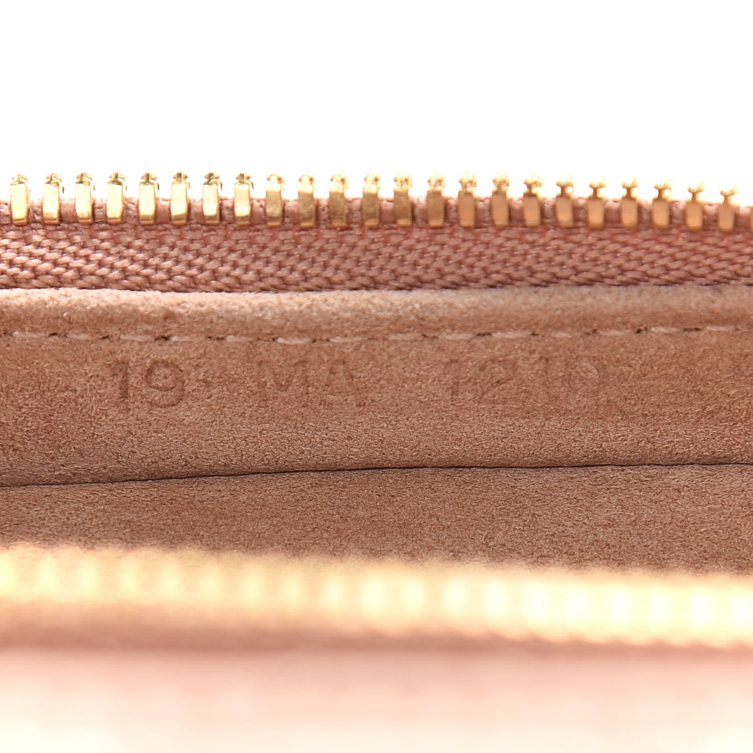 Christian Dior Lambskin Cannage Micro Vanity Case Rose Des Vents 7 of 9