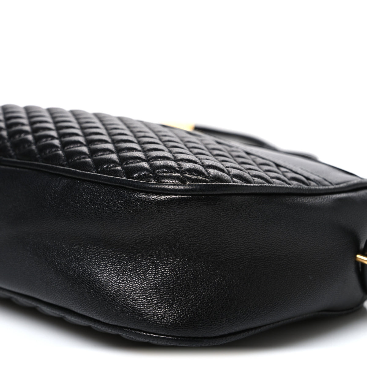 Saint Laurent Lambskin Quilted Victoire Camera Bag Black 10 of 10