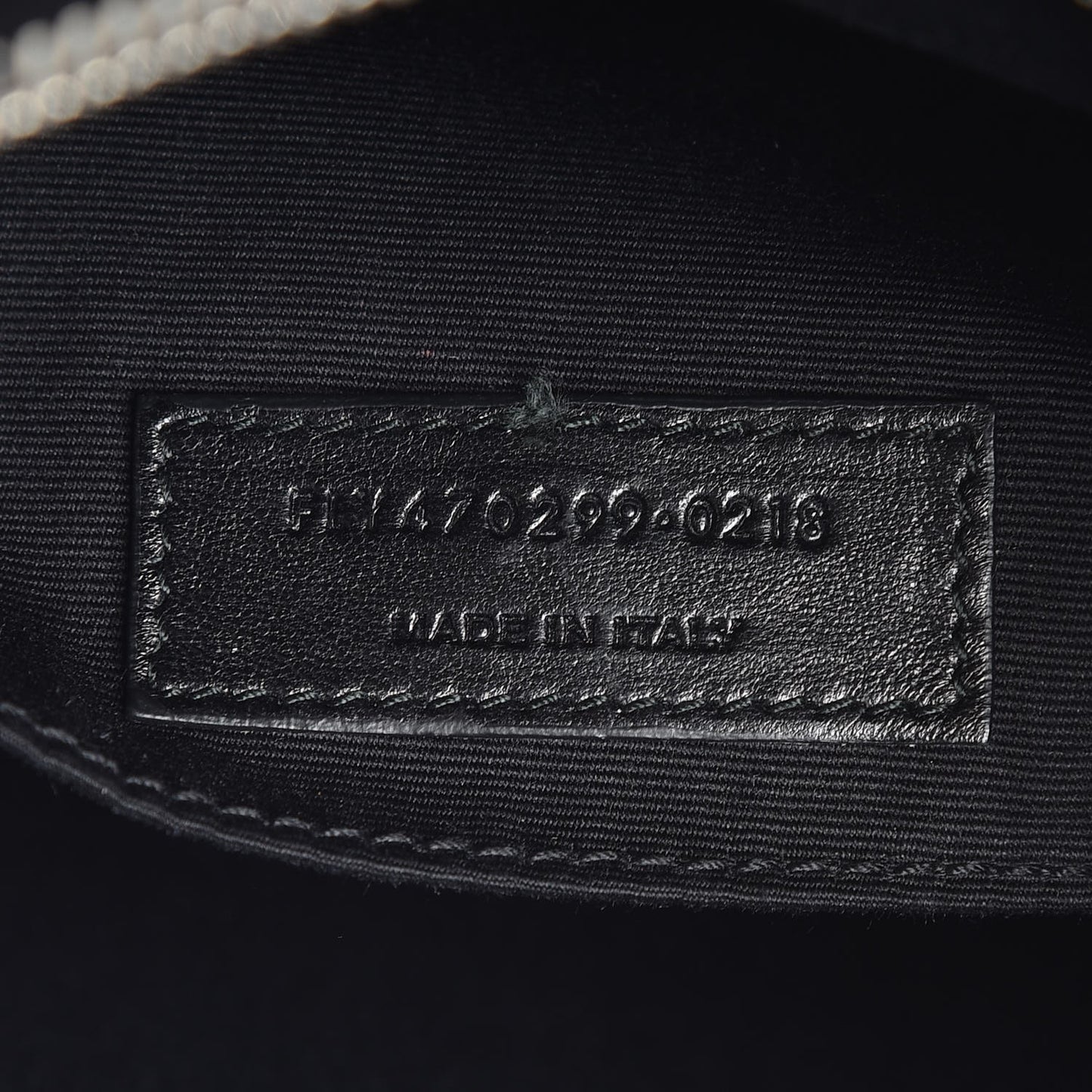 Lambskin Monogram Small Lou Camera Bag Black
