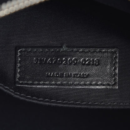 Saint Laurent Lambskin Monogram Small Lou Camera Bag Black 7 of 7
