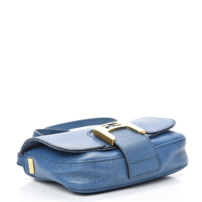 Fendi Vitello Elite Small Chameleon Messenger Carta Zucchero 3 of 13