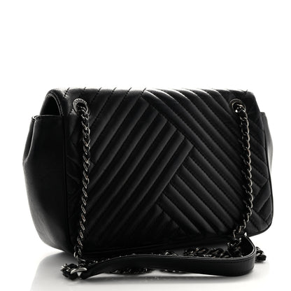 Chanel Lambskin Small CC Crossing Flap Black 3 of 10