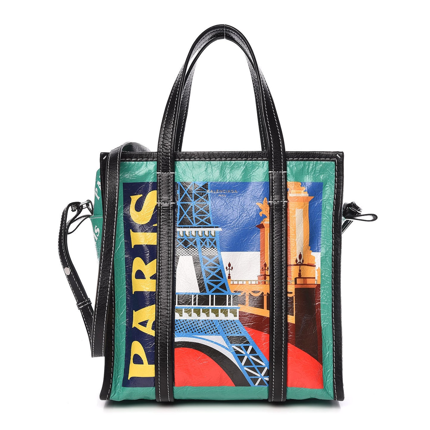 Agneau Arena Paris Print S Bazar Shopper Tote