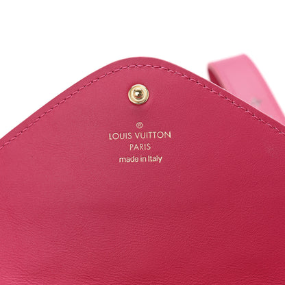 Louis Vuitton Calfskin New Wave Long Wallet Freesia 6 of 13