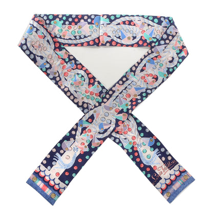 Louis Vuitton Silk Escale Bandeau Blue 1 of 5