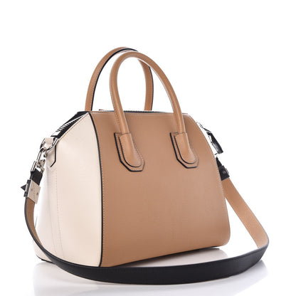 Givenchy Sugar Goatskin Small Bi-Color Antigona Light Beige 4 of 8