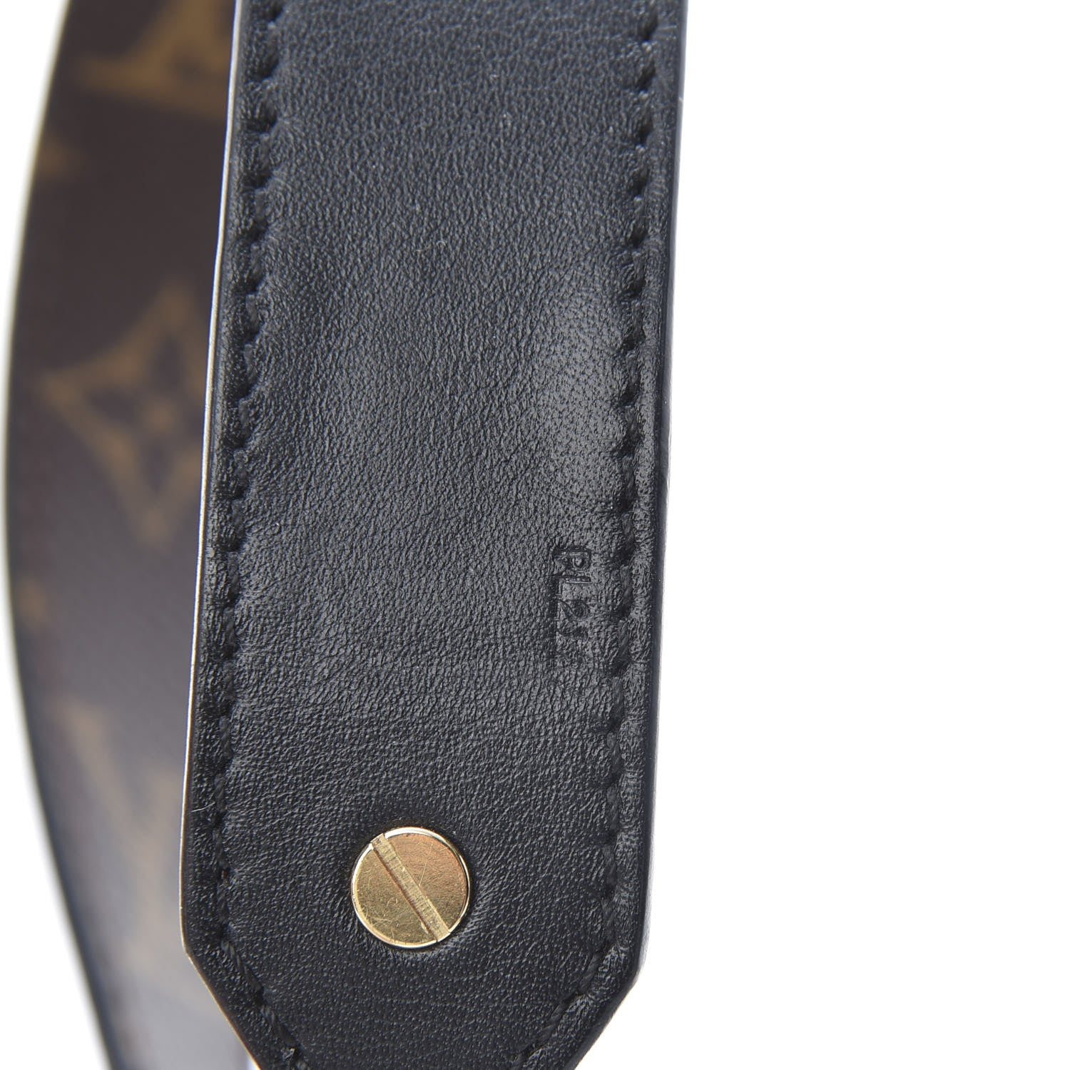 Louis Vuitton Monogram Bandouliere Shoulder Strap XL Black 4 of 7
