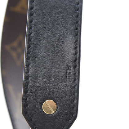 Louis Vuitton Monogram Bandouliere Shoulder Strap XL Black 4 of 7