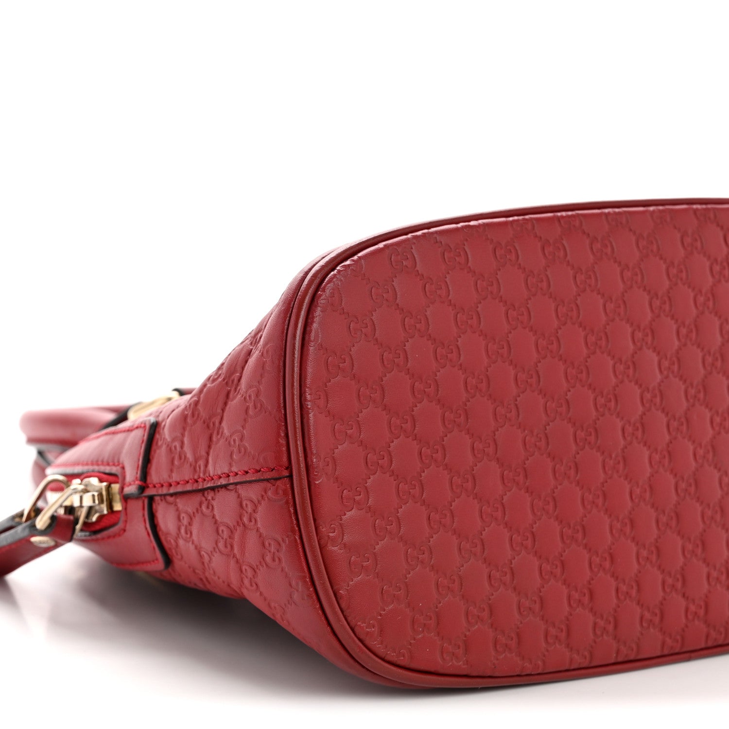 Gucci Soft Microguccissima Mini Dome Bag Red 9 of 15