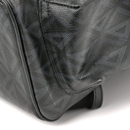 Christian Dior Canvas CD Diamond Hit The Road Backpack Black 10 of 10