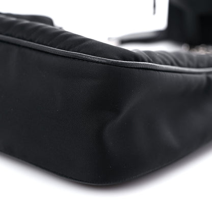 Prada Nylon Re-Edition 2005 Shoulder Bag Black 9 of 10