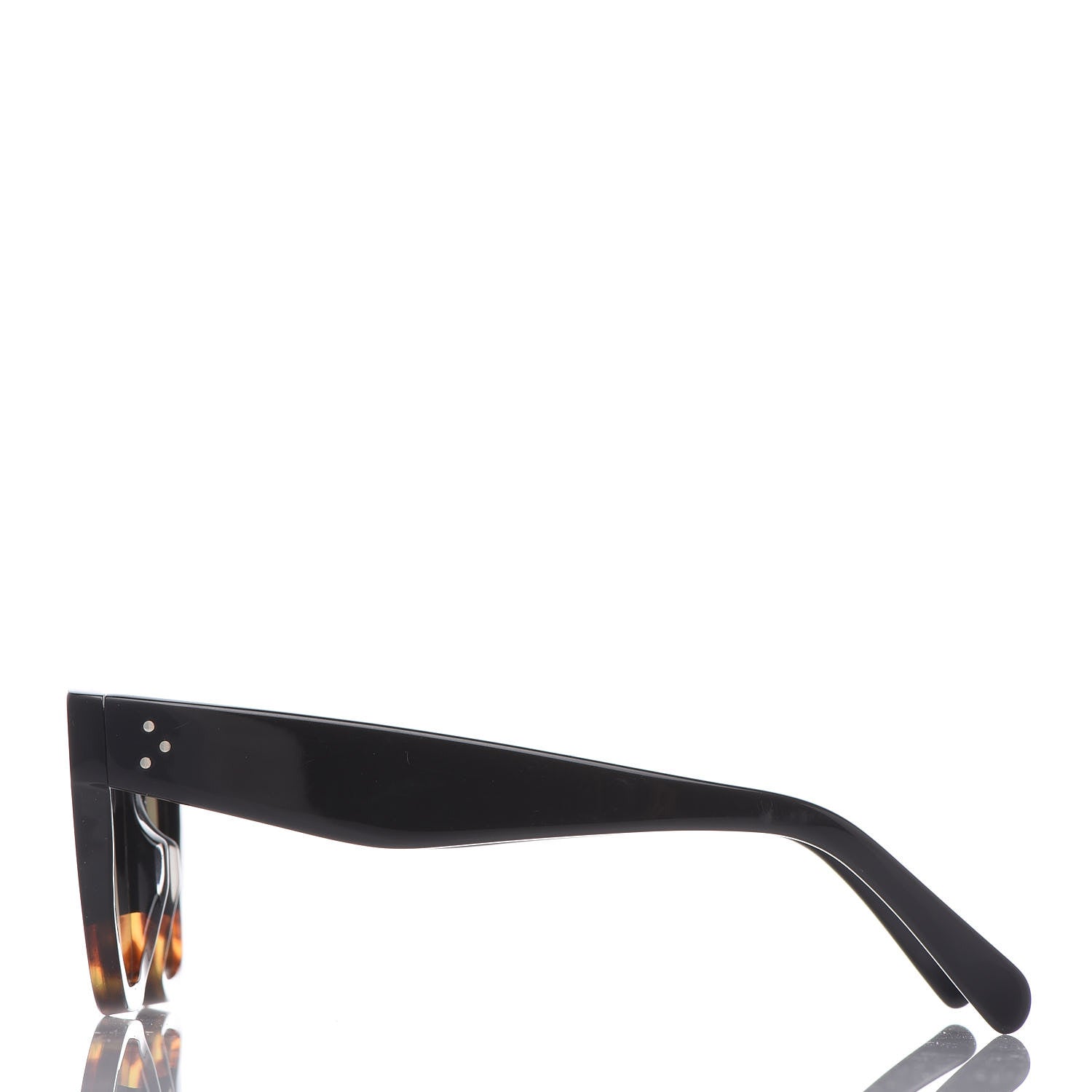 Celine Catherine Sunglasses CL 41098/F/S Black Havana 2 of 7