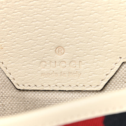Gucci GG Supreme Monogram Web Small Ophidia Belt Bag 100 40 Brown White 6 of 10