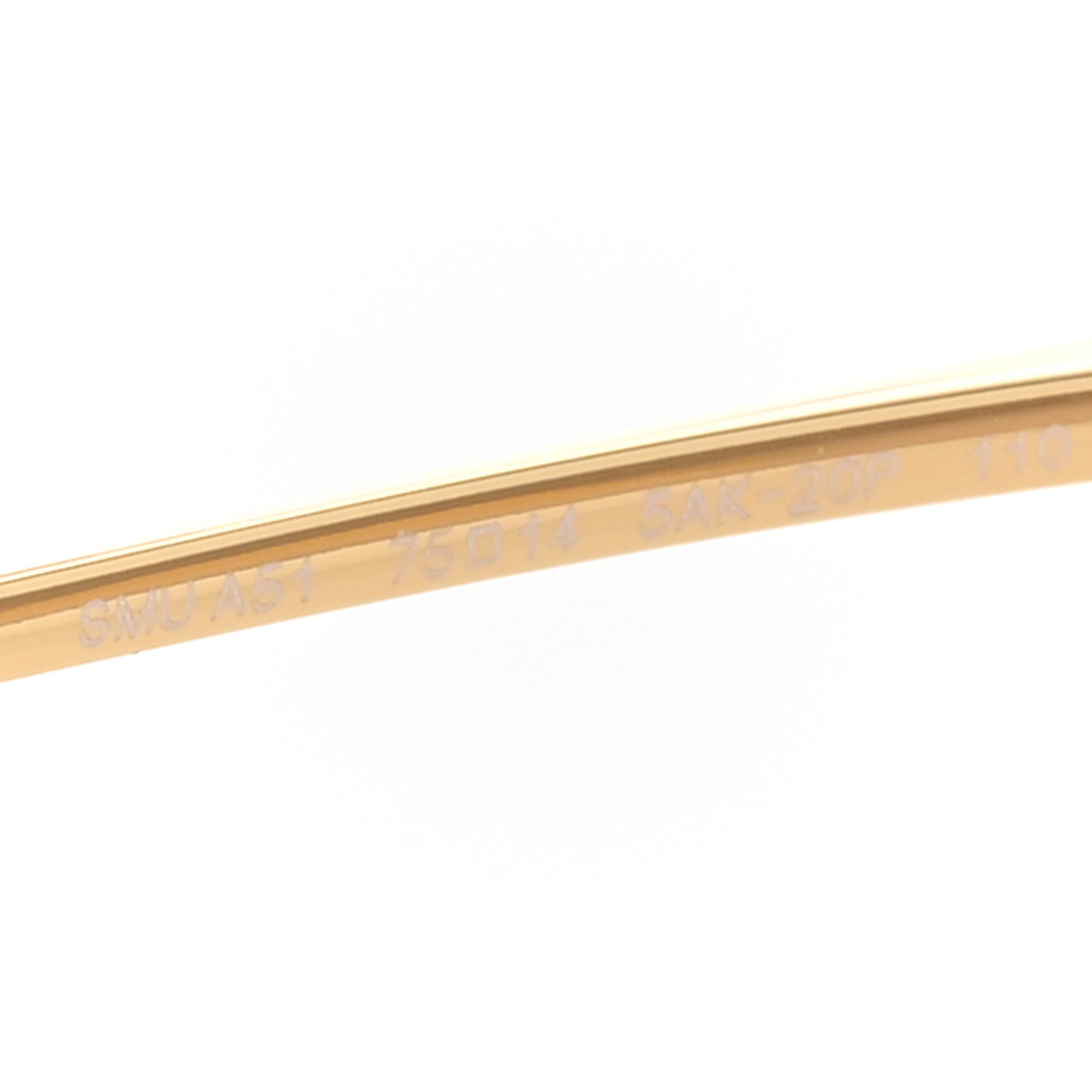 Metal Aube Sunglasses SMUA51 Gold