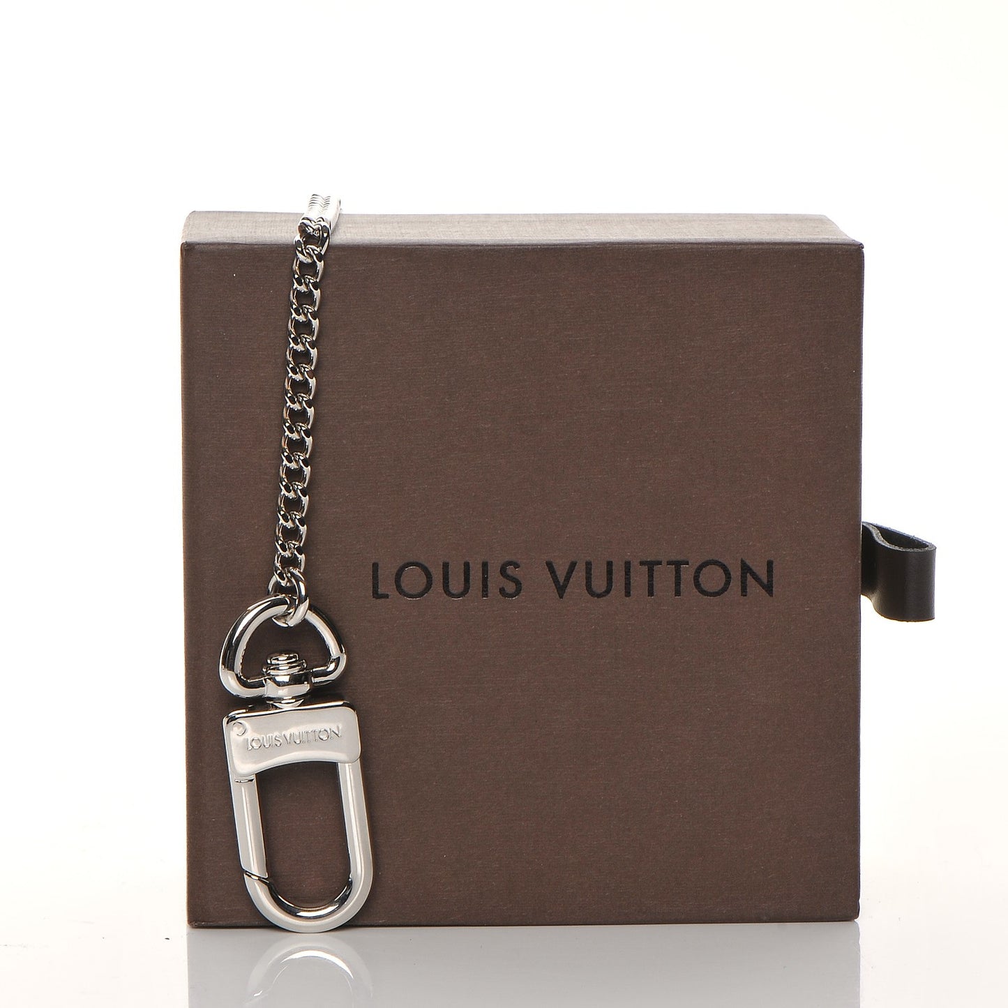 Pochette Extender Key Ring Chain Silver