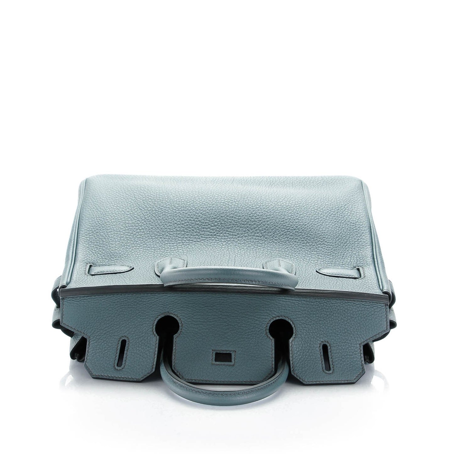 Taurillon Clemence Birkin 30 Bleu Orage