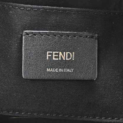 Fendi Vitello Century F is Fendi Bi-Color FF 1974 Embossed Camera Case Maya Black 6 of 10