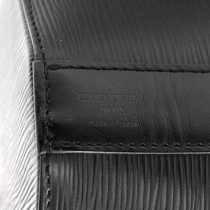Louis Vuitton Epi Sac D'Epaule GM Black 7 of 10