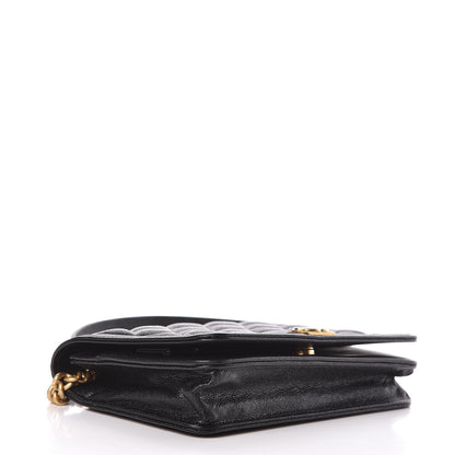 Chanel Caviar Quilted Boy Wallet On Chain WOC Black 4 of 15