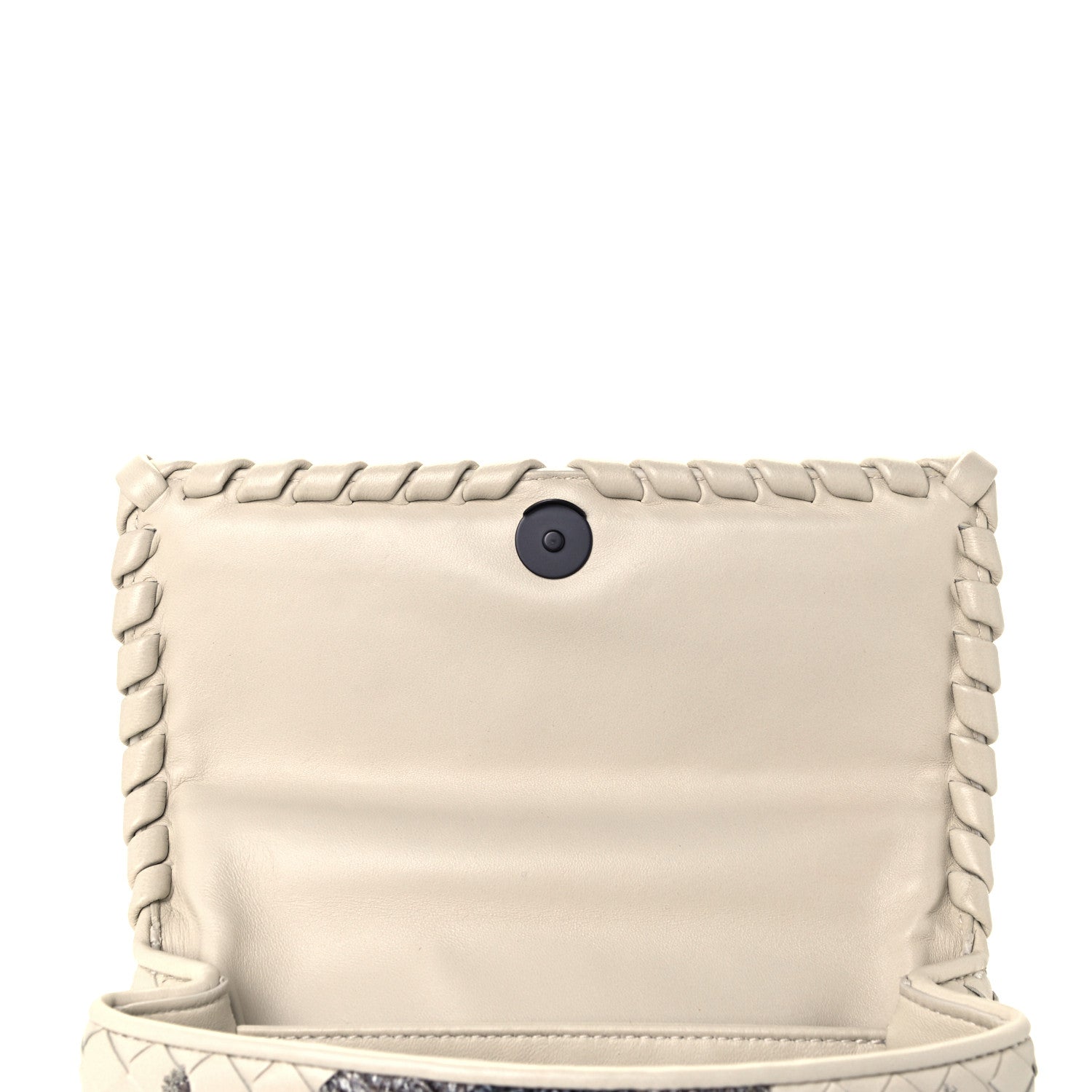 Bottega Veneta Nappa Ayers Embroidered Intrecciato Baby Olimpia Shoulder Bag 12 of 12