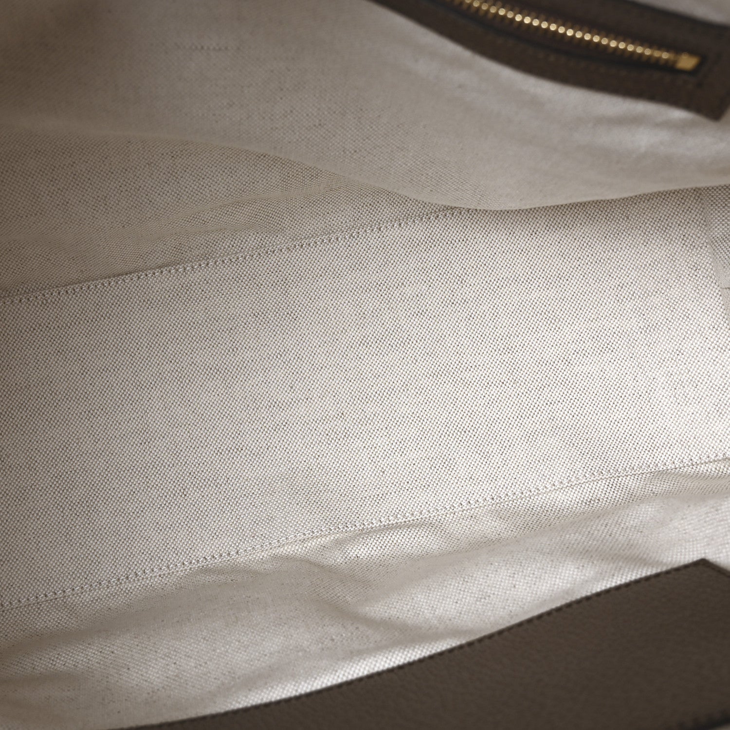 Gucci Monogram Jumbo GG Textured Dollar Calfskin Web Medium Ophidia Shopping Tote Camel Ebony 5 of 10