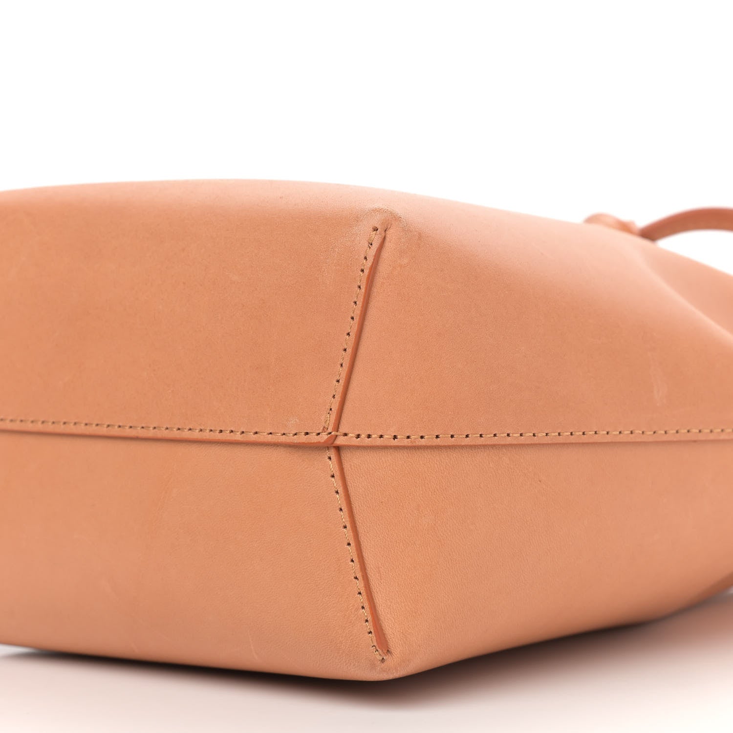 Mansur Gavriel Vegetable Tanned Calfskin Mini Bucket Bag Camello Rosa 8 of 10