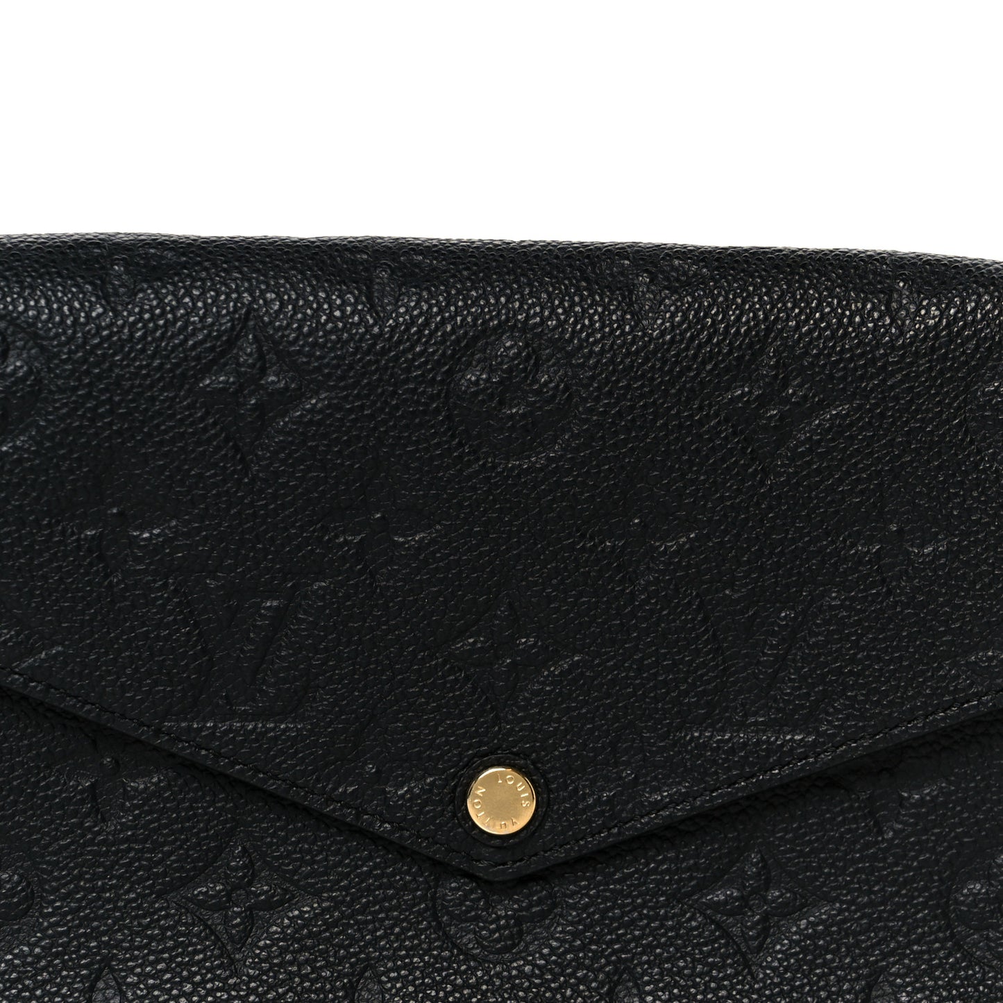 Empreinte Pochette Felicie Chain Wallet Black