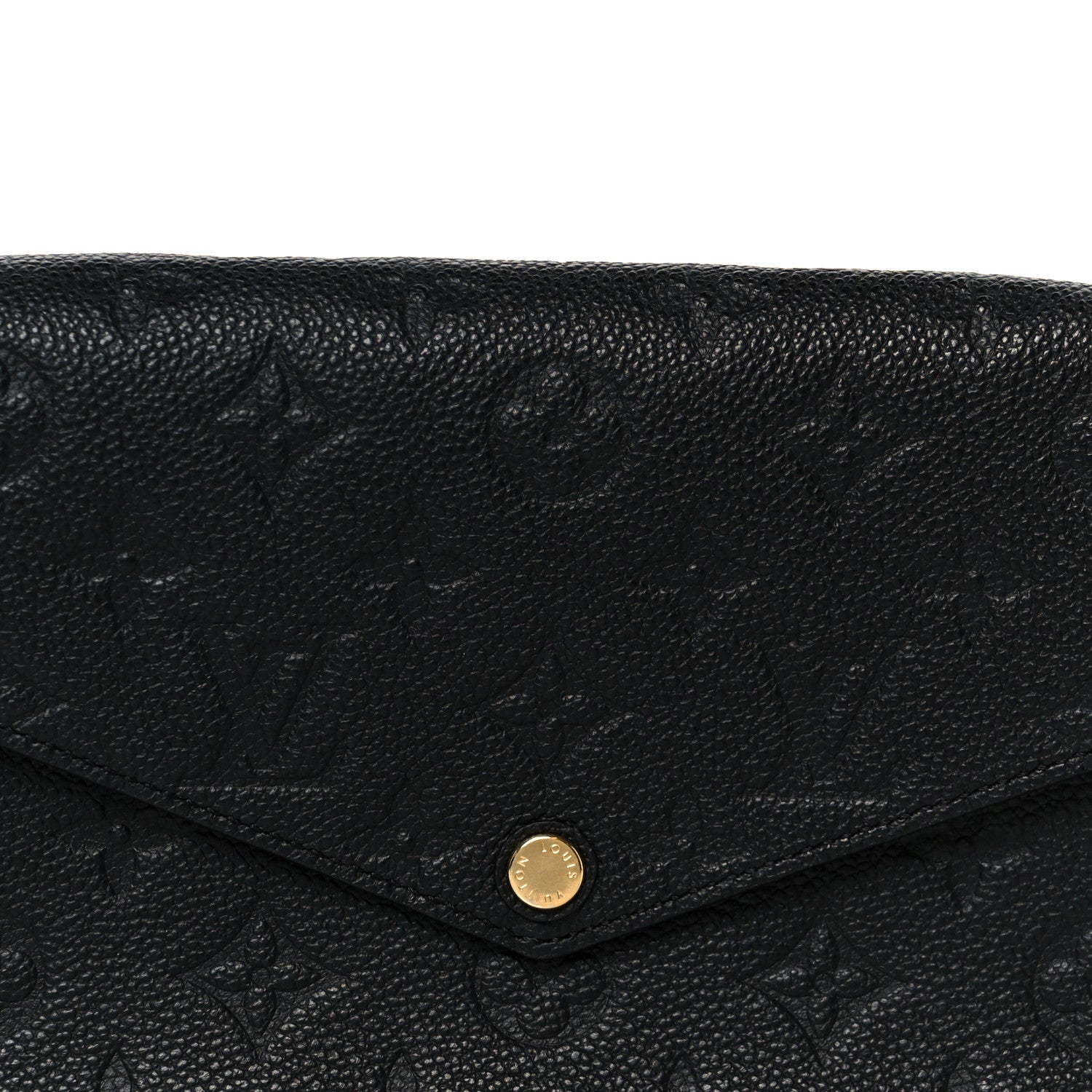 Louis Vuitton Empreinte Pochette Felicie Chain Wallet Black 8 of 8