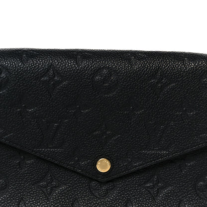 Louis Vuitton Empreinte Pochette Felicie Chain Wallet Black 8 of 8