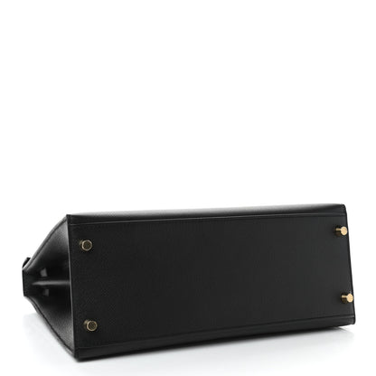 Hermes Epsom Kelly Sellier 28 Black 3 of 11
