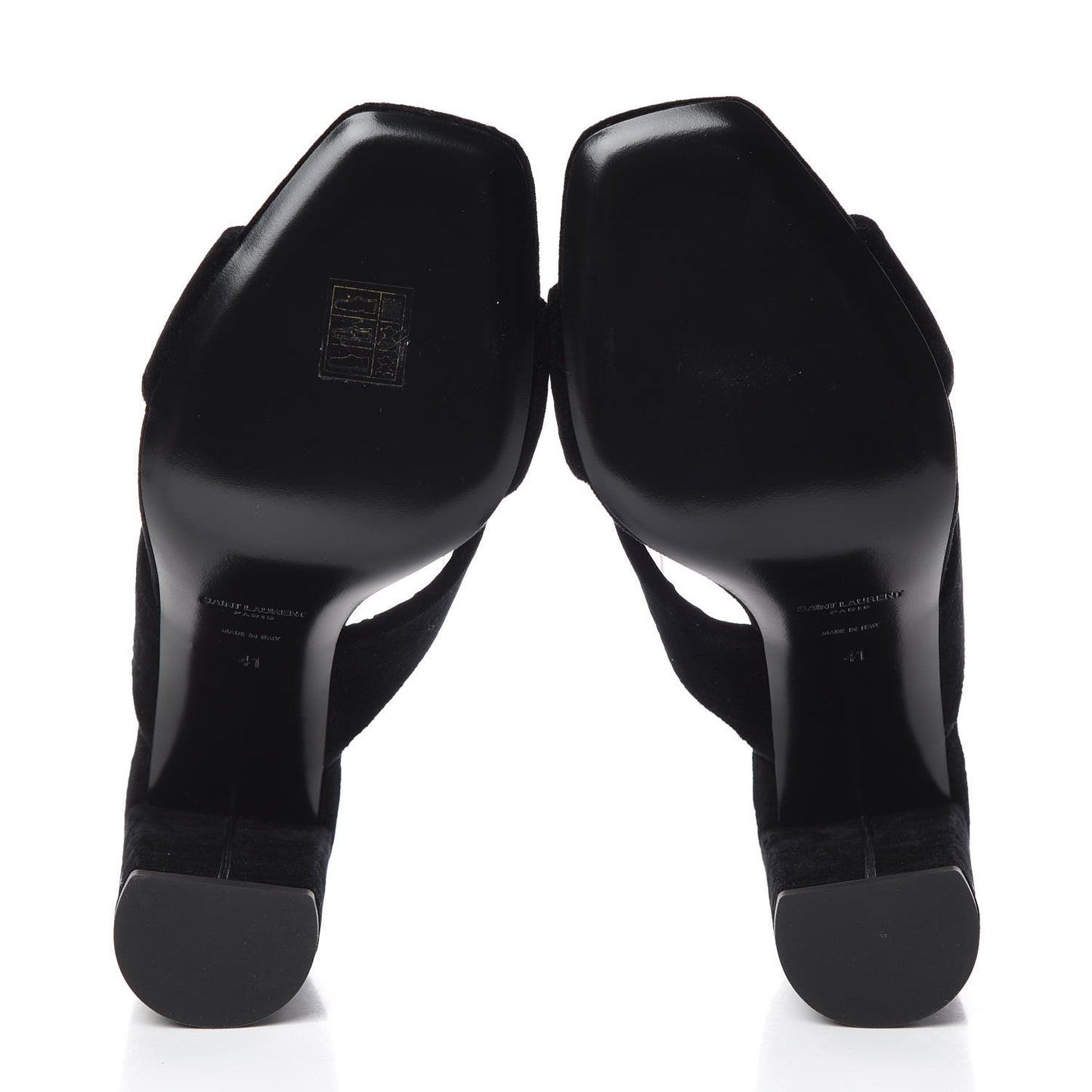 Velvet LouLou 95 Mules 41 Black