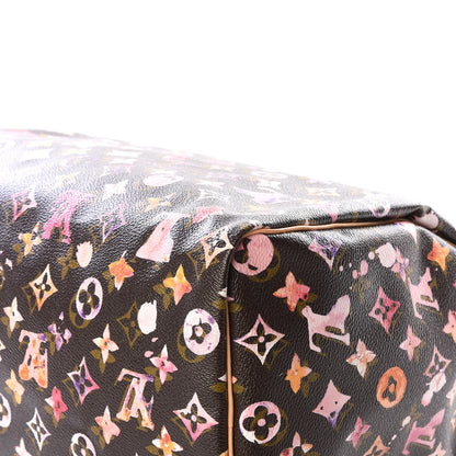 Louis Vuitton Watercolor Aquarelle Speedy 35 Brown 8 of 10