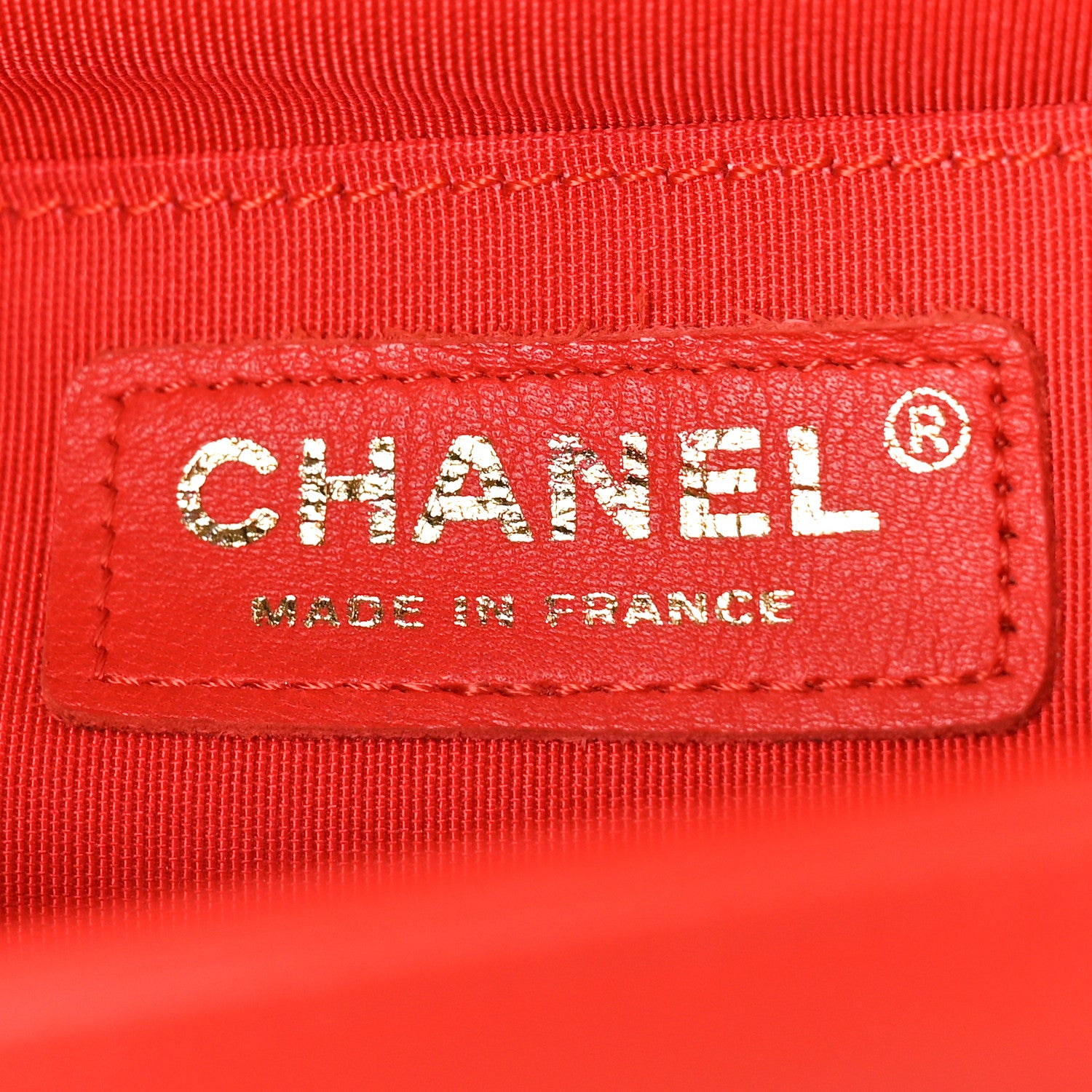 Chanel Calfskin Chevron Quilted Medium Boy Flap Red 6 of 9