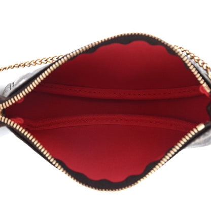 Louis Vuitton Monogram 2021 Christmas Animation London Mini Pochette Accessories Red 5 of 7