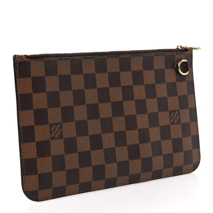 Louis Vuitton Damier Ebene Neverfull MM GM Pochette 3 of 8